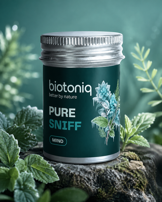 Pure Sniff Singolo inalatore balsamico tascabile Biotoniq